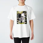 Reridedのもふもふにゃんこ Regular Fit T-Shirt