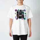 パレット　チアアンドダンスのガールクラッシュ スタンダードTシャツ