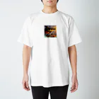 shakotan-hiroの巨大なマグロのグッズ スタンダードTシャツ