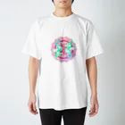 ﾈﾓﾌｨﾗのタツノオトシゴ 曼荼羅 陰陽 Regular Fit T-Shirt