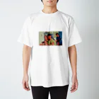 私立パラの丸高校のゲーム中のステッカー Regular Fit T-Shirt