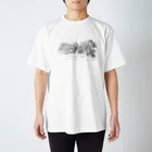 asataku gardener (alice garden design)のSod roof Regular Fit T-Shirt