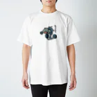 ひめとまい（沖縄・動物イラスト得意）のムツゴロウTシャツ スタンダードTシャツ