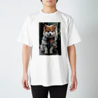 TATAKUKUのおしゃれな犬 スタンダードTシャツ