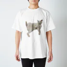 竹城牧場🪼さかかのうちの猫 スタンダードTシャツ