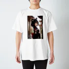 NightSHOPの着物少女1 Regular Fit T-Shirt