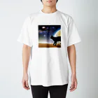 genki-cyatoの火星猫 Regular Fit T-Shirt