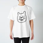 まがおのびっくりねこ スタンダードTシャツ