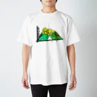 ✳︎トトフィム✳︎のアガペーインコ・ふたり スタンダードTシャツ