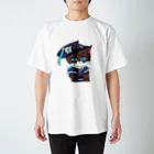 可愛い猫ちゃんの海賊うみ猫ちゃん Regular Fit T-Shirt