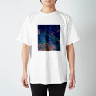 【抽象画】melty moon【フルイドアート】の瞼彩Ⅱ Regular Fit T-Shirt