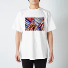 janetの stripes スタンダードTシャツ