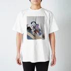 keeeeeep smilingの洗濯を愛してる猫 Regular Fit T-Shirt