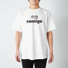 コンティーゴ・デザインのコンティーゴロゴ Regular Fit T-Shirt