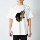 むっちり猫のむっちり丸のちょうだい！ミロ姫！ Regular Fit T-Shirt