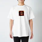 ロイの楽しいデザイン屋さんのオラウータン（ピクセルアート） Regular Fit T-Shirt