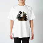 matchboxの黒ポメ Regular Fit T-Shirt