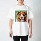 L-USのドット絵のモフ Regular Fit T-Shirt