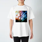 kiisaのcolorful sky  Regular Fit T-Shirt