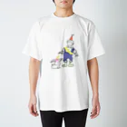 えぬショップのアイス べっちょん うさぎ スタンダードTシャツ