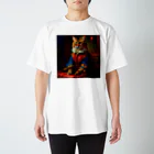 湊翔パパの趣味部屋の貴族猫 Regular Fit T-Shirt