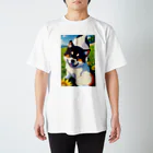 092712131101の可愛い犬グッズ Regular Fit T-Shirt