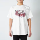 I miss you の河津桜満開 Regular Fit T-Shirt