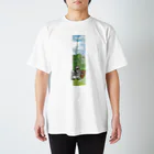 BAD_BATCHの さまよう十字軍 背景付き Regular Fit T-Shirt