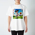 八雲のサッカーガール Regular Fit T-Shirt