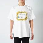 mariechan_koboの077 go with シモフリインコ  Regular Fit T-Shirt
