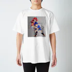 柔術やノーギTシャツのお店のこれでもかってくらい激しい片足タックル　 Regular Fit T-Shirt