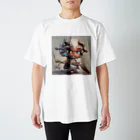 アートエピック (ArtEpic)のひつじの冒険者（プラウド・フリース) Regular Fit T-Shirt