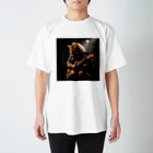 Gavi'sのRockなCat 猫ギターバージョン2 Regular Fit T-Shirt