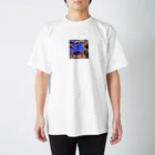 由愛亜季の恐竜と子供 Regular Fit T-Shirt