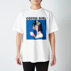 COFFEE GIRLのCoffee Girl クチナシ (コーヒーガール クチナシ) スタンダードTシャツ