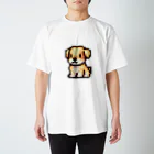 ebizo999のドット絵の子犬 スタンダードTシャツ