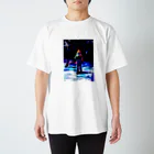 m3idの希望的月面観測 レトロver.服 スタンダードTシャツ