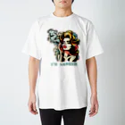 islandmoon13の煙草を吸う美女 Regular Fit T-Shirt