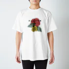 PLUMＭOONのシンプルFlower スタンダードTシャツ