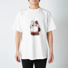 Hojo-Nikiのもちねこ スタンダードTシャツ