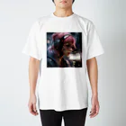 SONESONEのサイバーパンクシティの少女２ Regular Fit T-Shirt