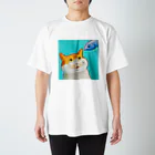 伊坂明の猫のむぎちゃん スタンダードTシャツ