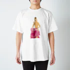 id-linkの弥勒菩薩、半跏思惟像 Regular Fit T-Shirt