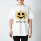 やし油のハロウィンかぼちゃ スタンダードTシャツ