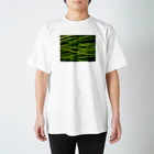 餅in a tankの水草:ぽたもげとん スタンダードTシャツ