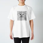 ゆぅいのshopppのぬりえ型可愛いわんちゃんグッズ Regular Fit T-Shirt