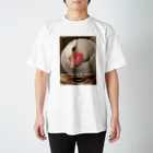 buncho_osaka dot-kitchenの文鳥カフェスタッフTシャツ/ちまき Regular Fit T-Shirt