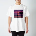 DapperMixの絵画の風景、海辺にグッズ スタンダードTシャツ