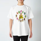 id-linkの薬師如来、十二神将 スタンダードTシャツ