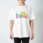 gay_lgbtのレインボーLGBTQロゴ Regular Fit T-Shirt